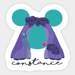 Constance Hatchaway: The Ghostly Bride Sticker